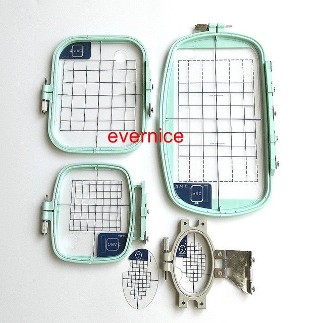 4 Embroidery Hoop For Brother PE100 PE150 PE150V PE170D PE180D PE190D  PE200+ - AliExpress